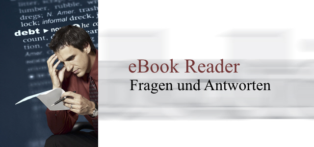eBookReader Fragen und Antworten
