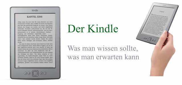 Kindle – komfortabler eBook Reader