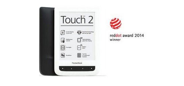 PocketBook Touch Lux 2 gewinnt RED DOT Produktdesignpreis