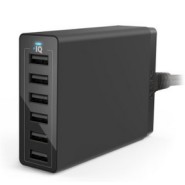 Anker® 60W 6-Port Family-Sized Desktop USB Ladegerät 