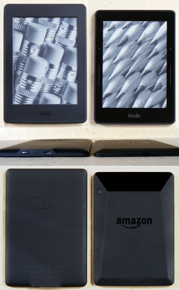 Kindle Paperwhite 3 / Kindle Voyage Vergleich