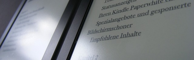 Kindle Paperwhite 2 und 3 – Display Vergleich