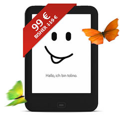 Tolino shine 2 HD Angebot für 99 Euro bei Buch.de und Thalia.de