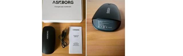 ASKBORG ChargeCube – eBook Reader & Smartphone mobil aufladen