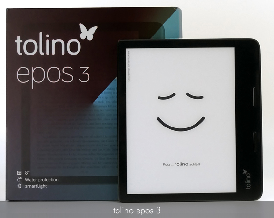 Der neue tolino epos - 3 erste Erfahrungen eBook – Zubehoer & und Test Reader