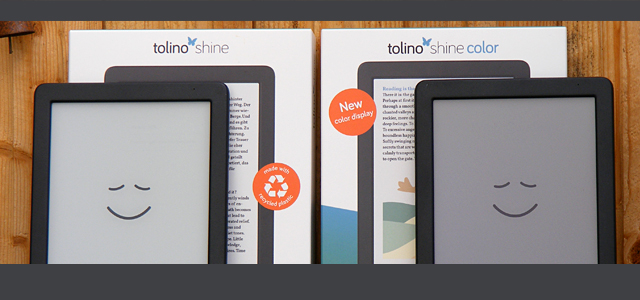 tolino shine 5 & tolino shine color